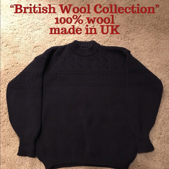 british wool collection Other - āļø Vintage British wool mock neck wool sweater british wool collection Other - āļø Vintage British wool mock neck wool sweater